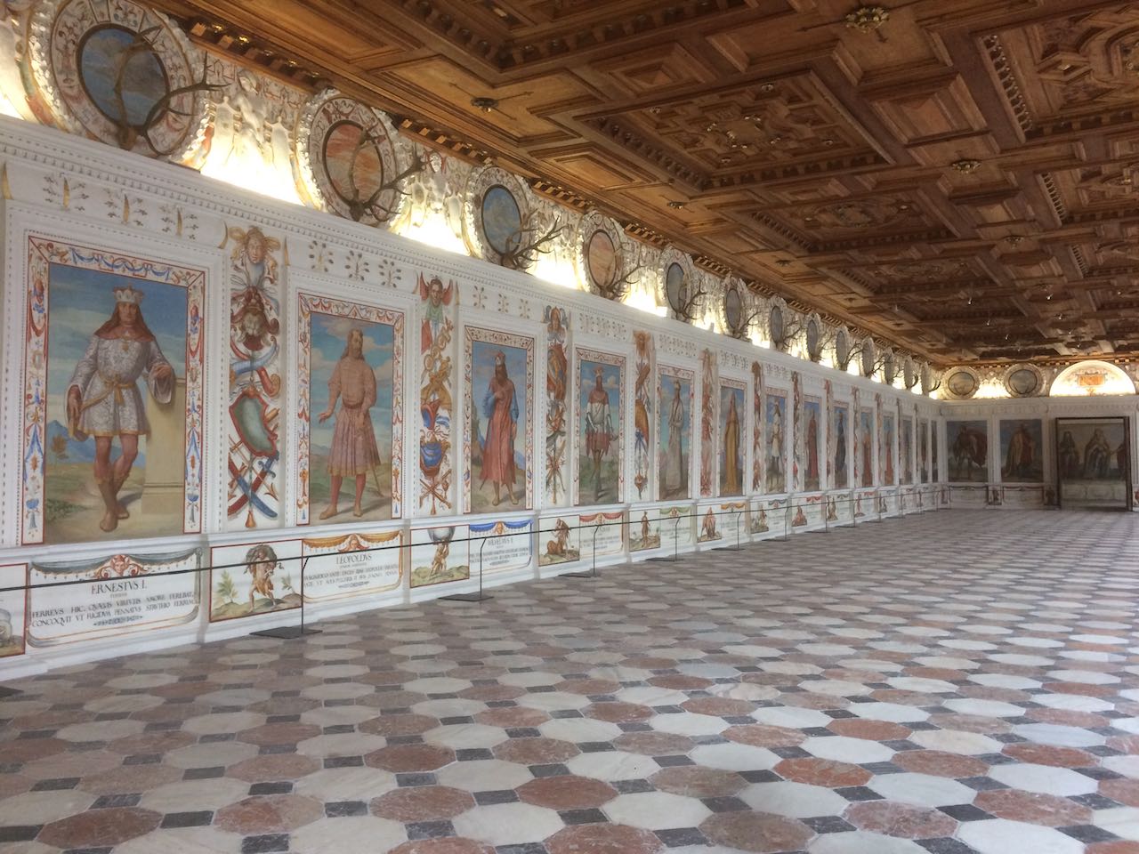 Spanish Hall at Castle Ambras, Innsbruck