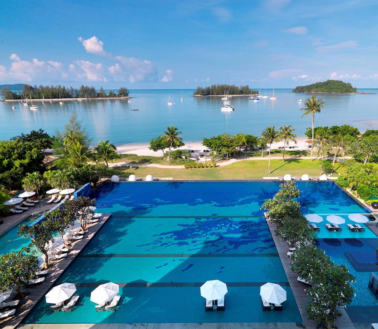 The Danna Langkawi, Malaysia - The Danna Langkawi houses the largest infinity pool on the island